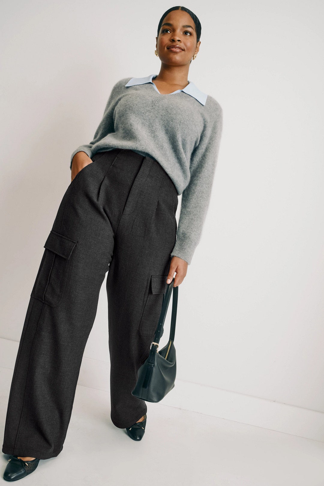 Lynda Tailored Utility Pant by Modern Citizen 5