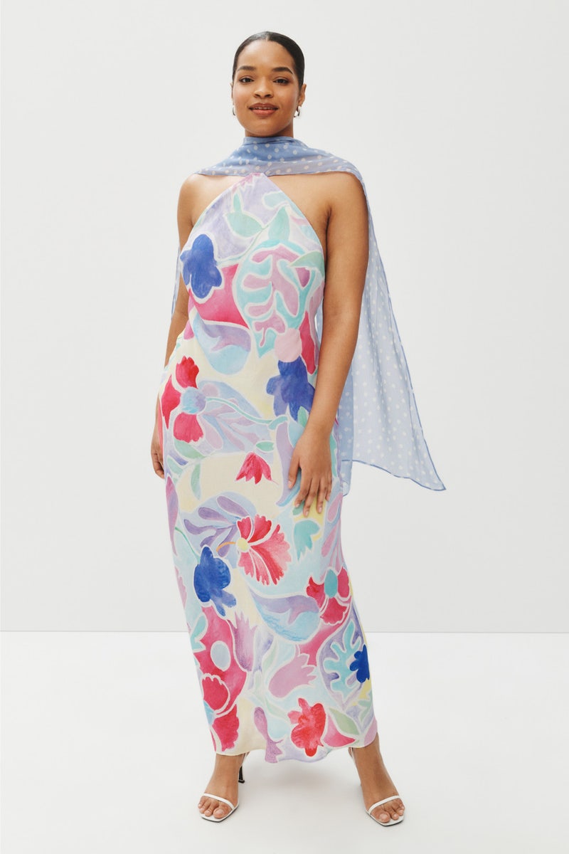 Hayley Halter Dress by Rixo x RTR - Photo 5