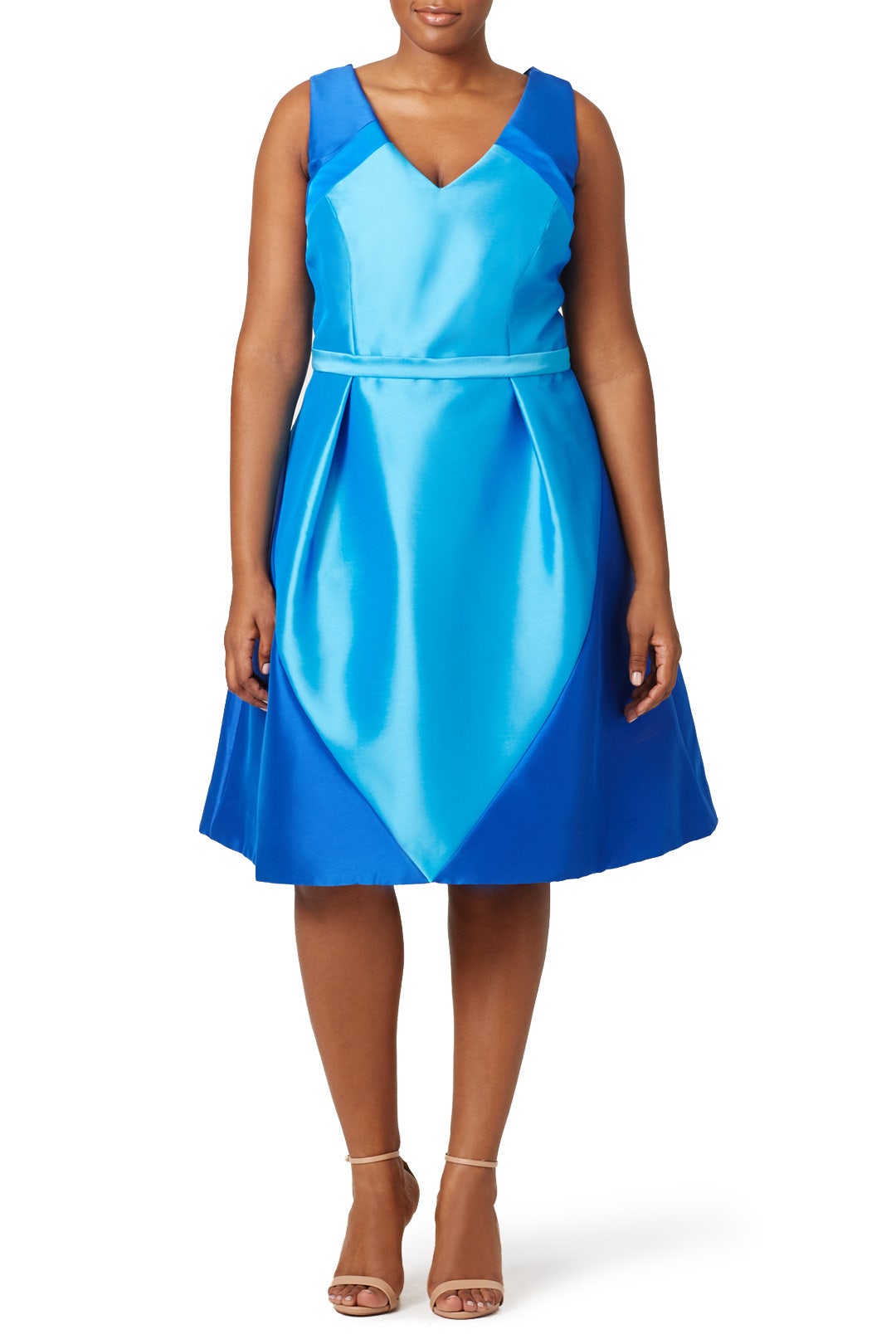 Blue Spear Dress by Theia 3