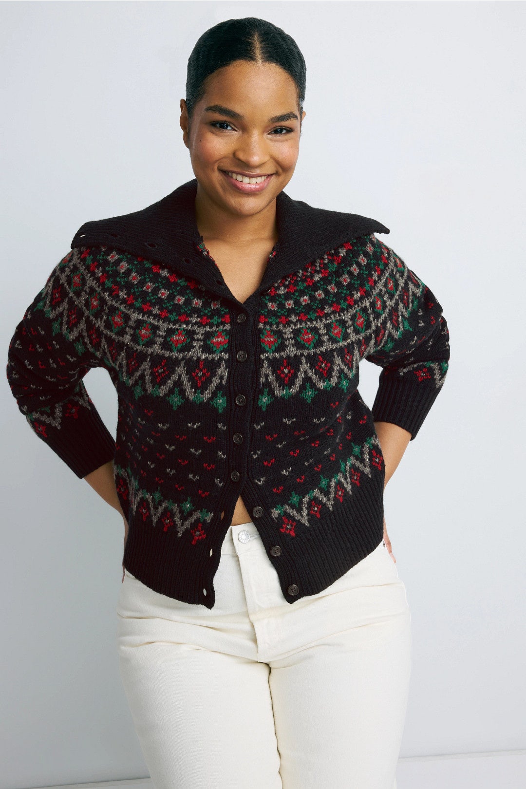 Long Sleeve Collared Cardigan by Polo Ralph Lauren 5