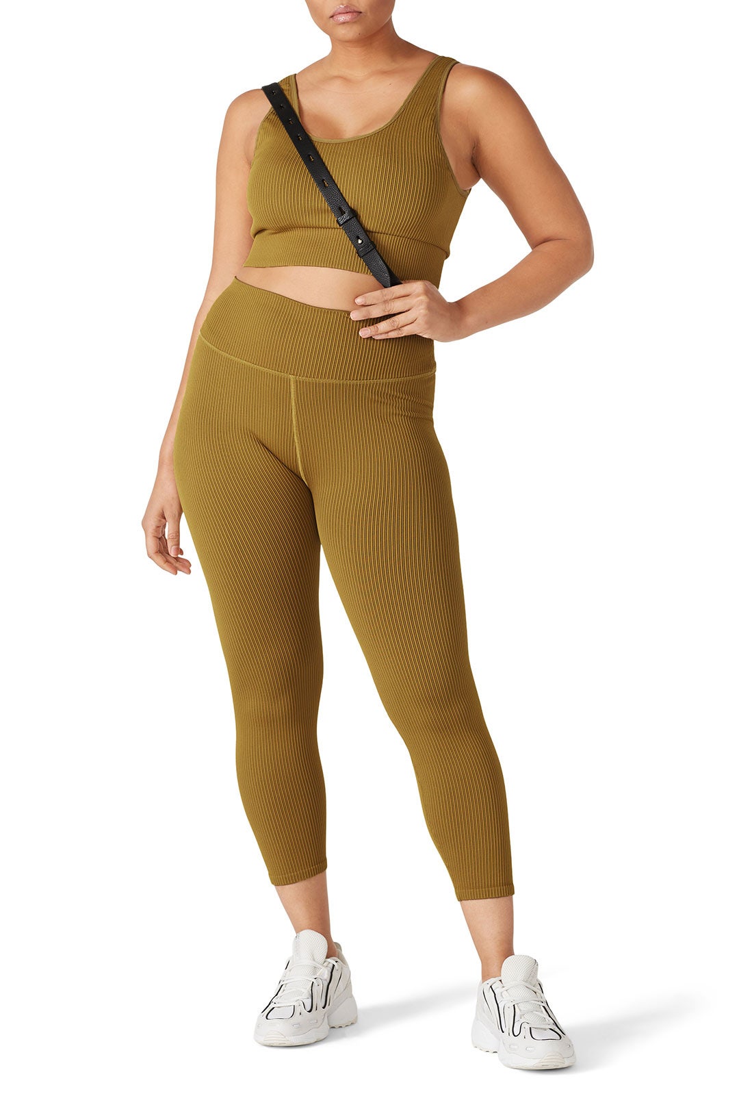 Active Essential Ribbed Leggings by GOOD AMERICAN 5
