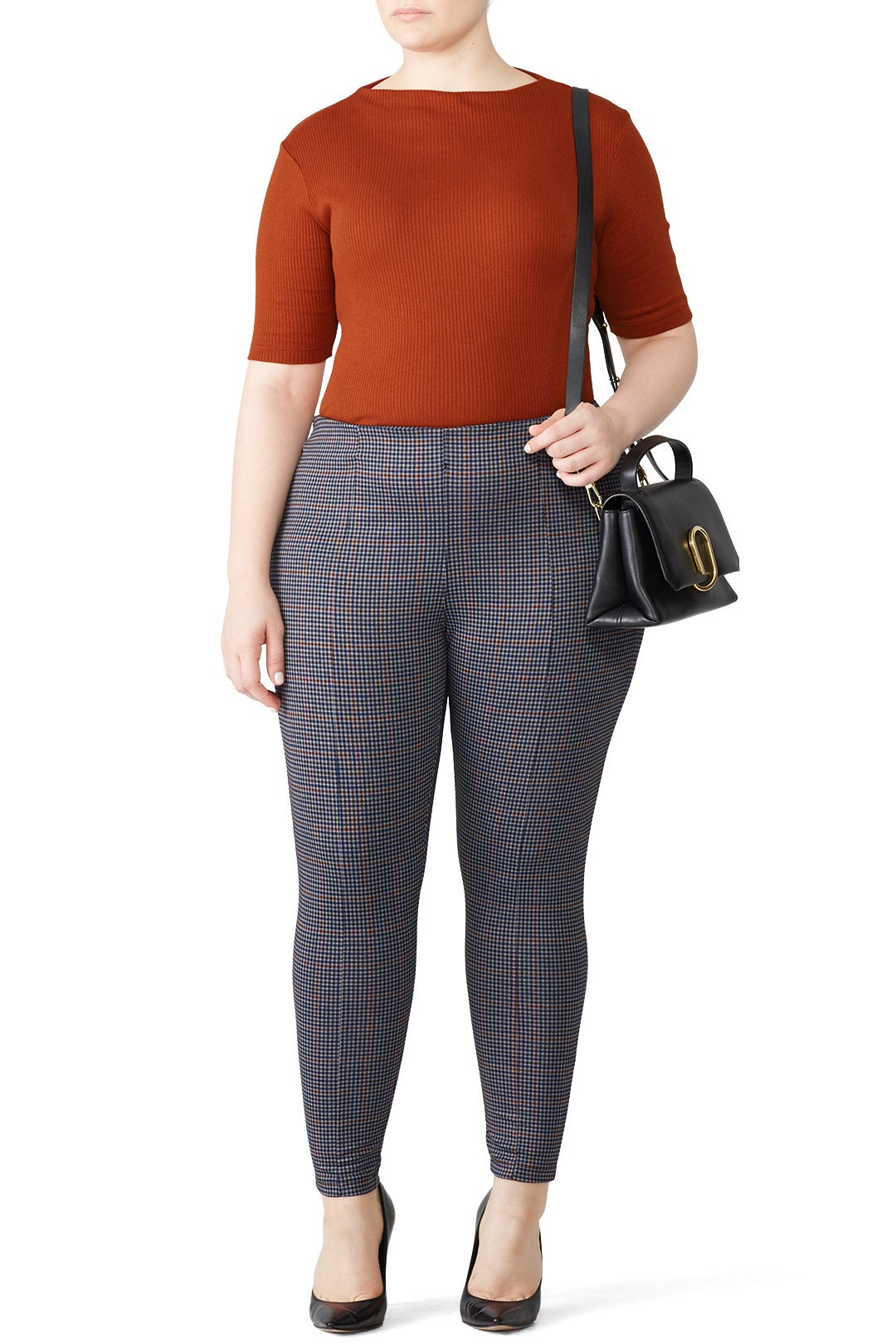 Pintuck Crop Leggings by Sanctuary 4