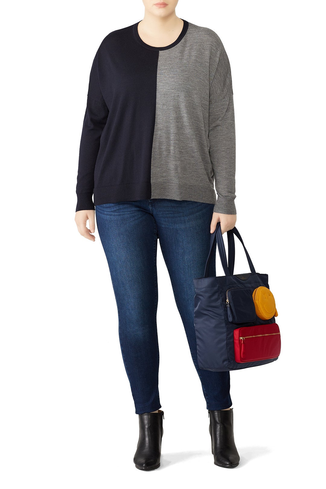 Navy Fraya Sweater by L.K. Bennett 4