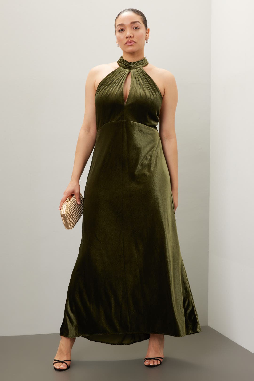 Velvet Slip Gown by Ieena for Mac Duggal | Rent the Runway