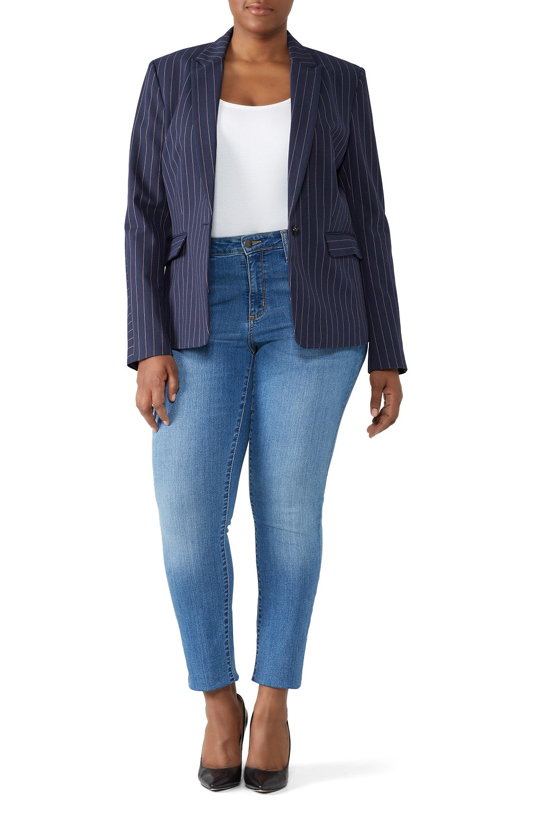 Navy Stripe Lexington Blazer by rag & bone 4