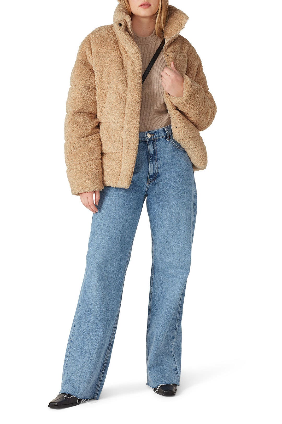 Golden Years Faux Shearling Jacket by Unreal Fur 5