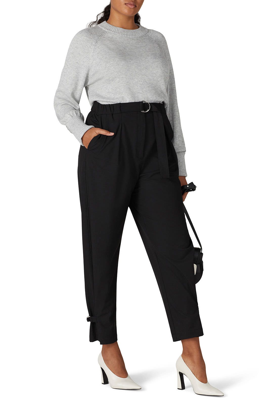 Grey Pullover Sweater by Marissa Webb x RTR 5