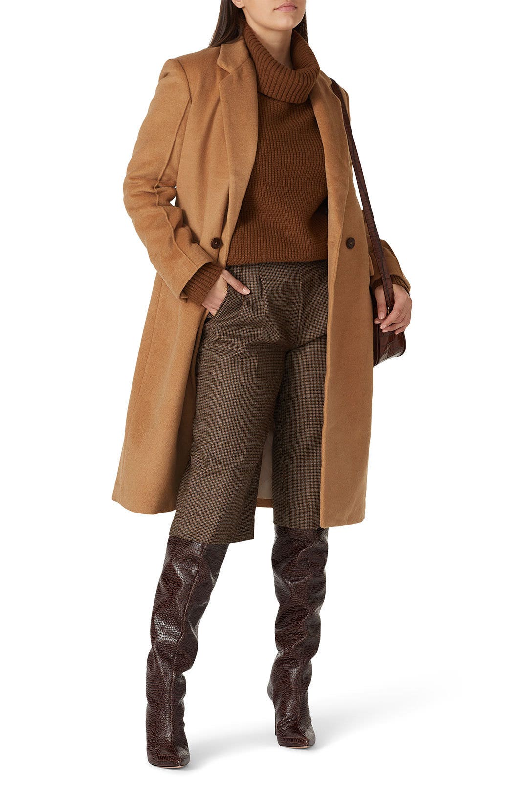 Tailored Camel Coat by Derek Lam 10 Crosby x RTR 5