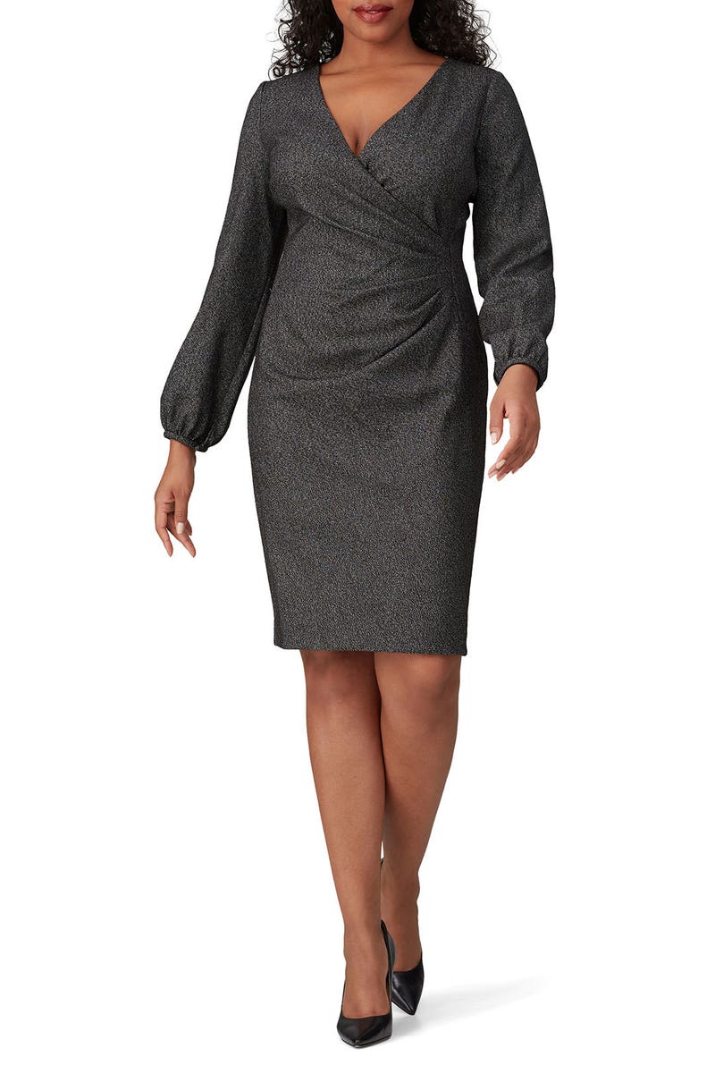 Silver Metallic Dress by Lauren Ralph Lauren - Photo 5