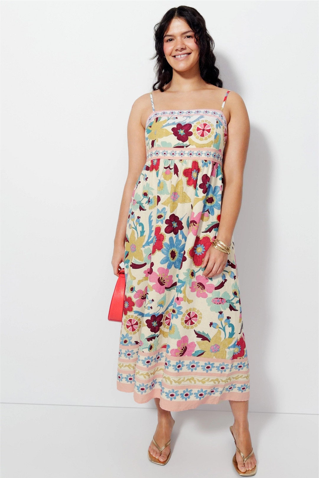 Empire Midi Dress by Donna Morgan 4