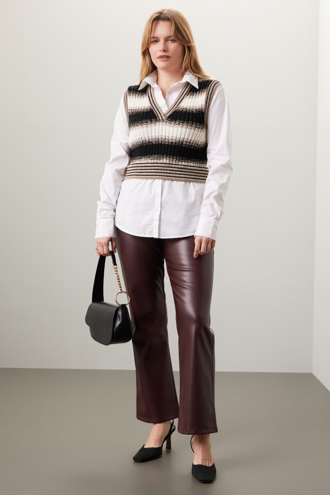 Spear Mixed Media Vest by Veronica Beard | Rent the Runway