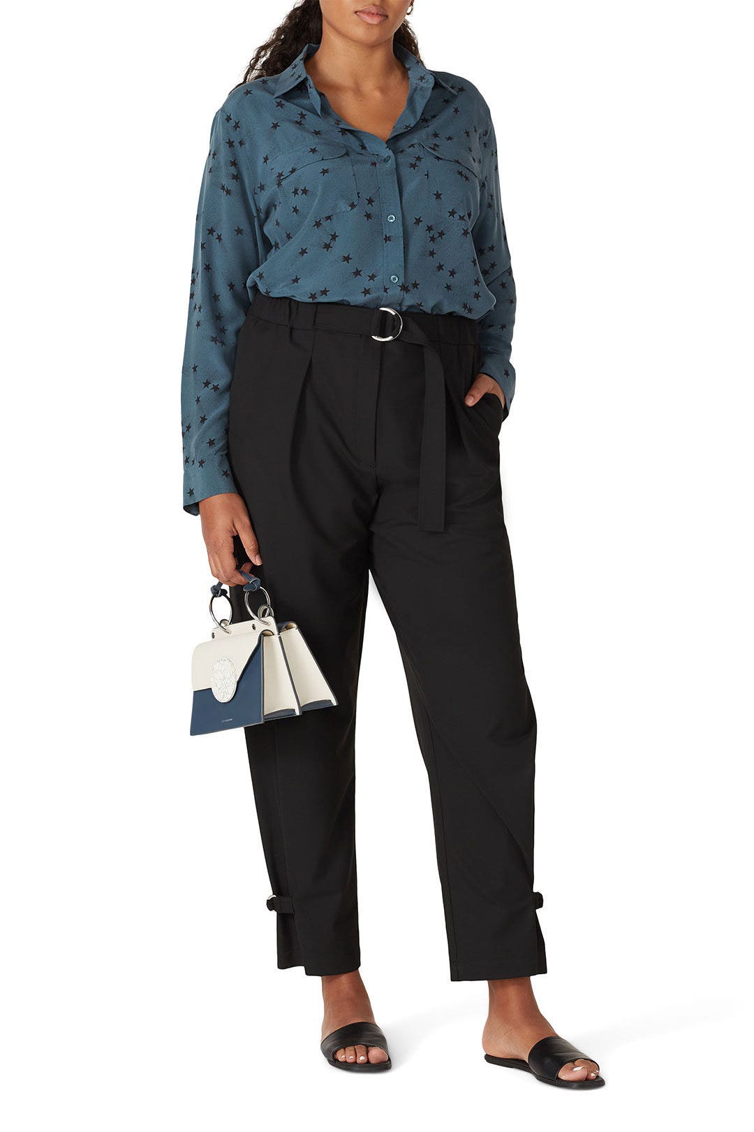 Signature Stars Button Down by Equipment 5