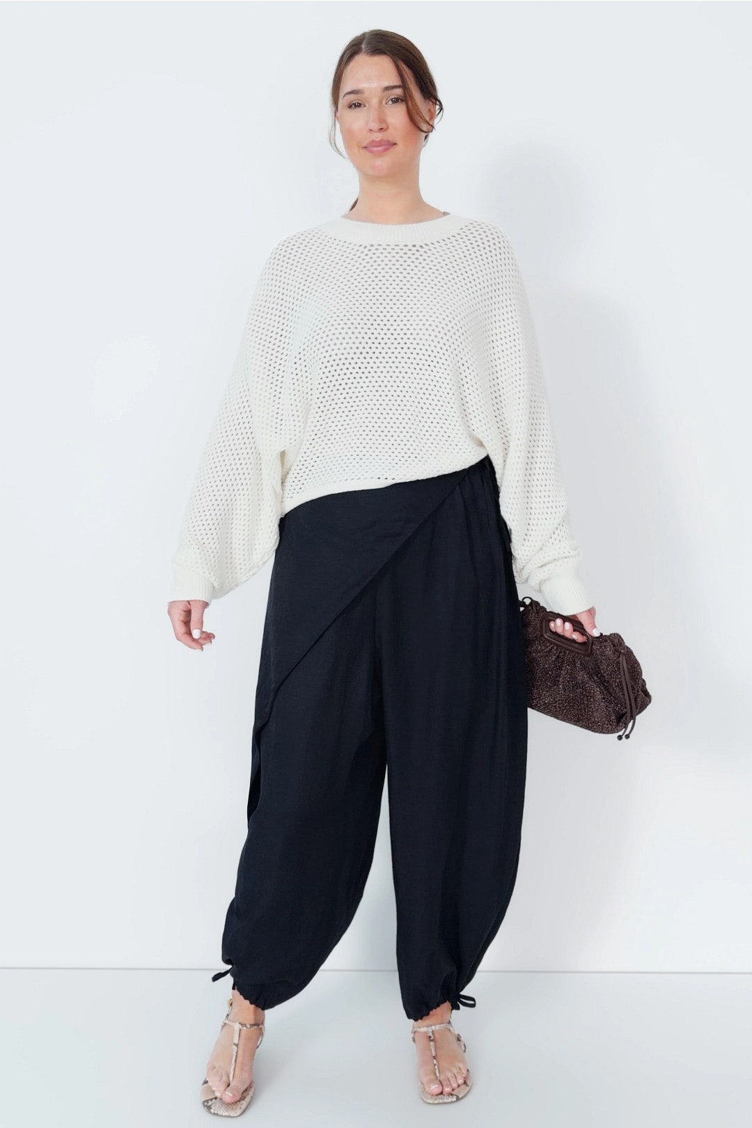 Open Knit Sweater by Rosetta Getty x RTR 4