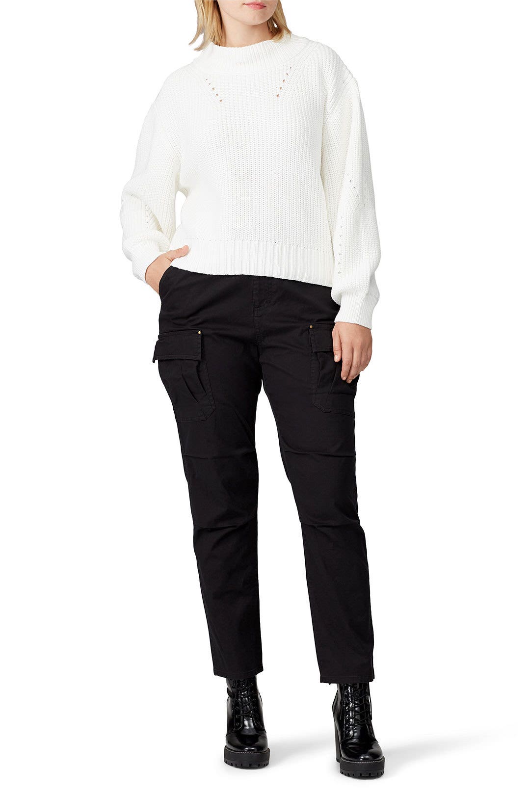 Pointelle Crew Neck Sweater by J.Crew 5