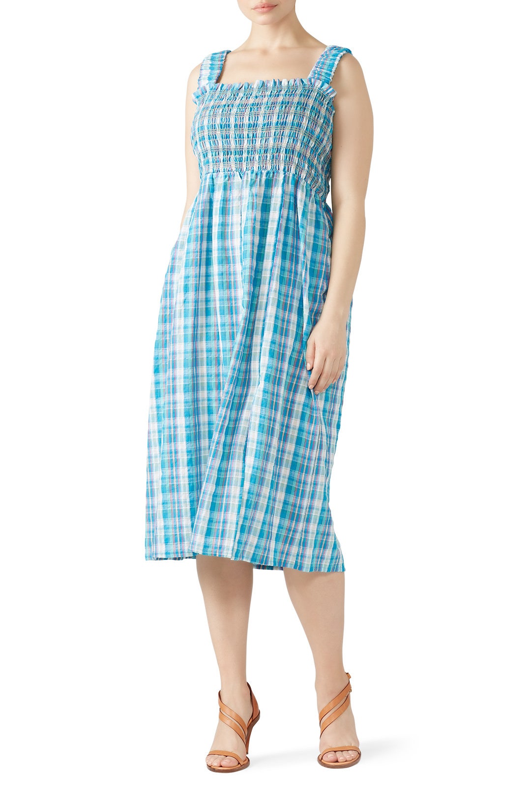 Smocked Apron Dress by Nicholas 4