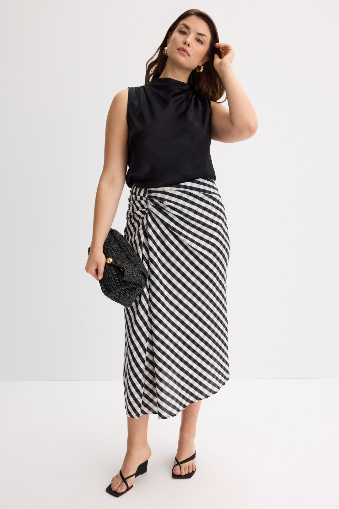 Kaleen Satin Top by Rails 5