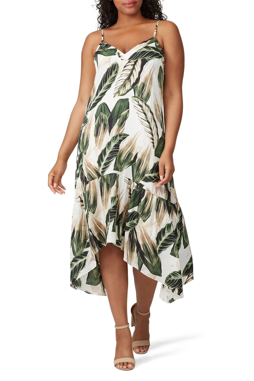 Sleeveless Palm Slip Dress by Great Jones 4