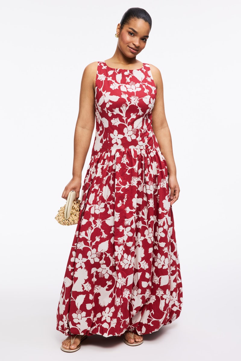 Hayden Floral Drop Waist Maxi Dress by Jewel x Badgley Mischka - Photo 5