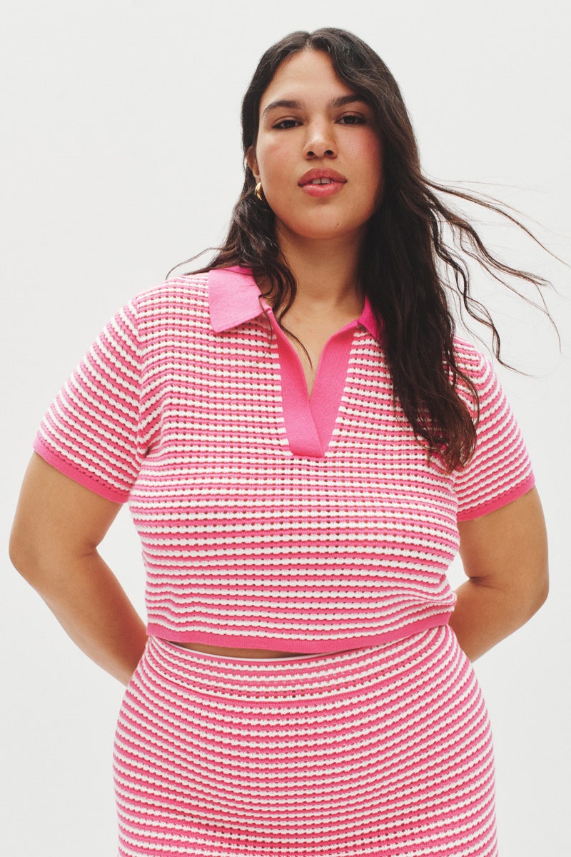 Collared Knit Top by Derek Lam 10 Crosby x RTR - Photo 5