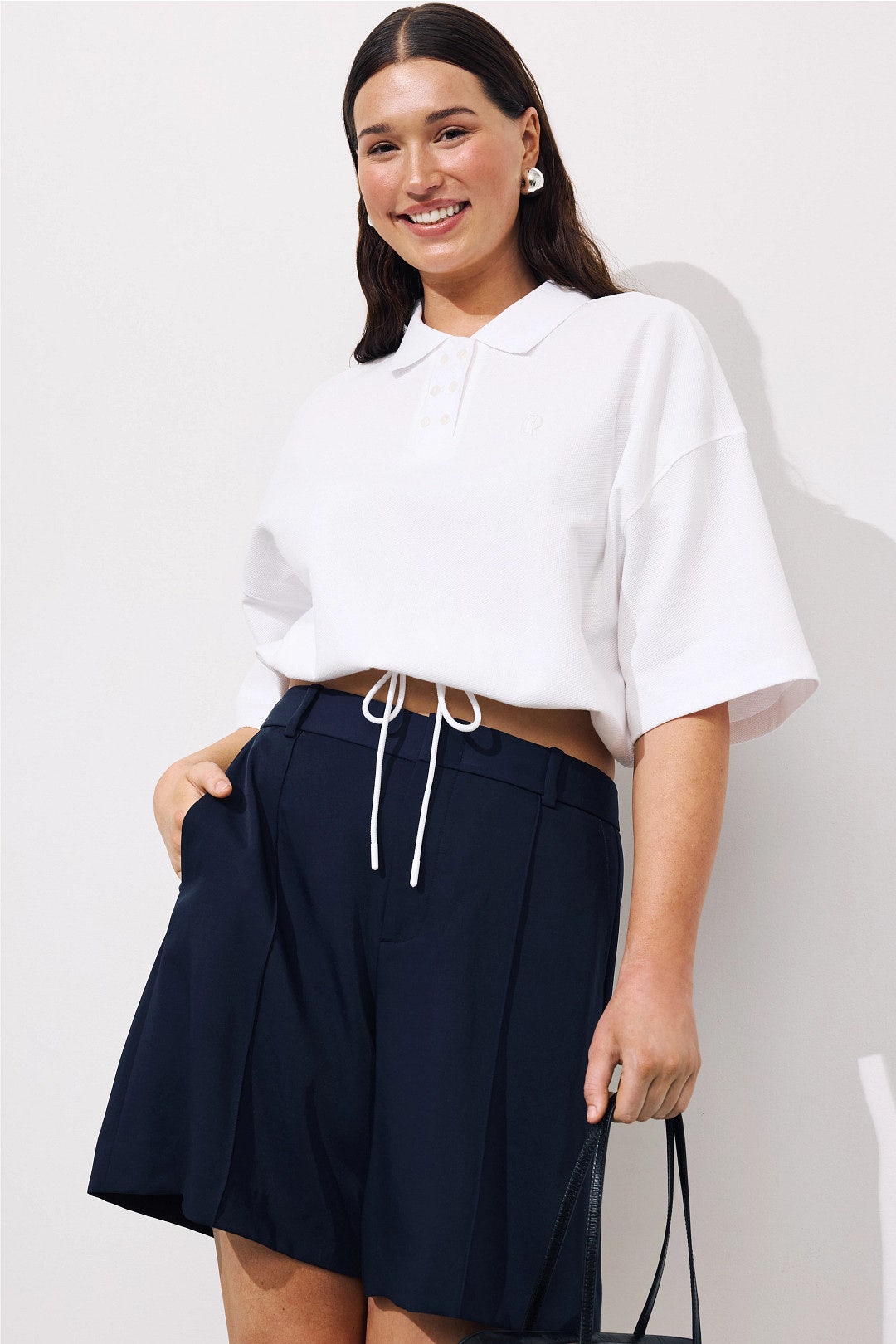 Drawstring Polo Top by Claudie Pierlot 4