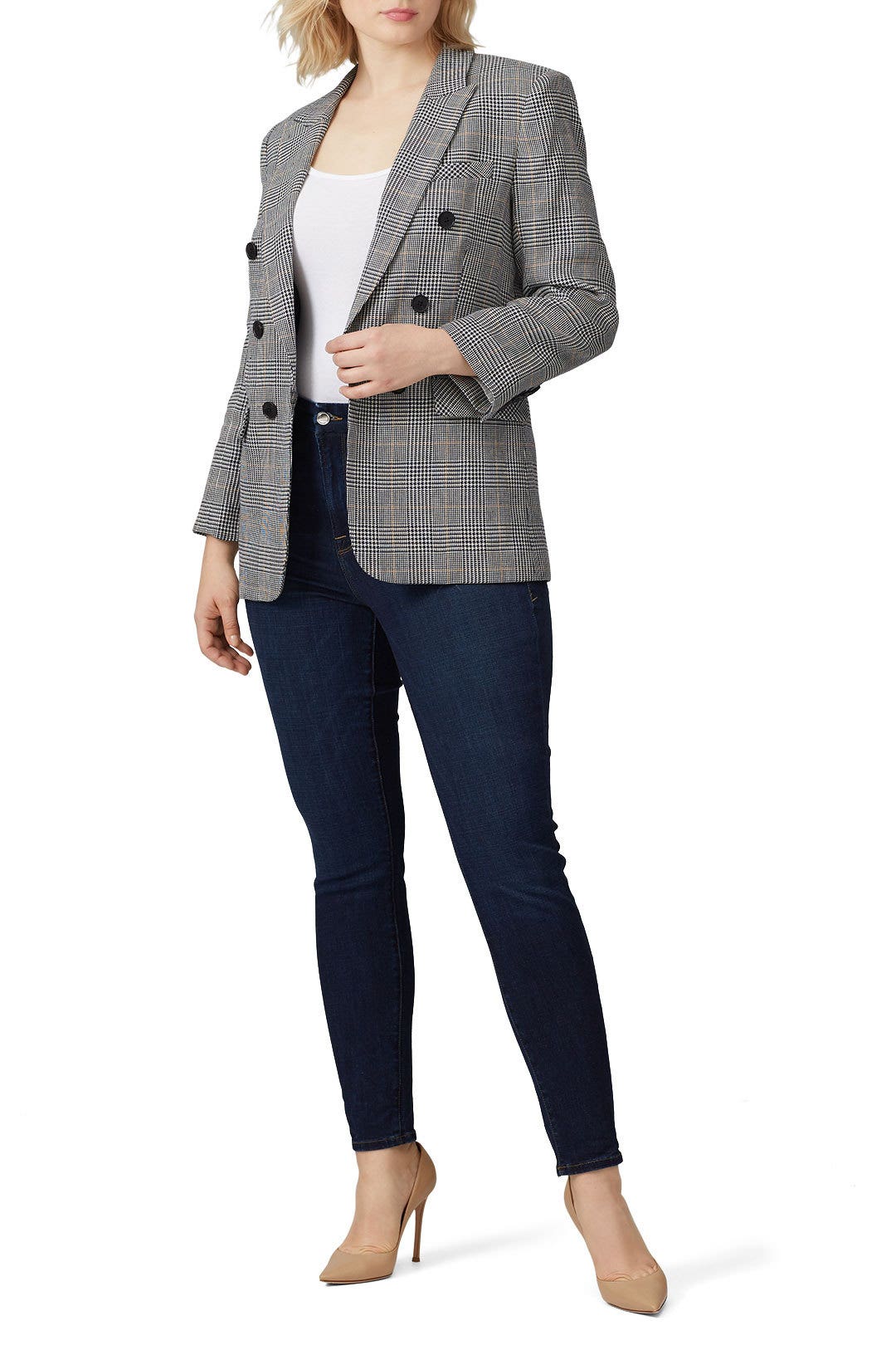 Printed Bexley Dickey Blazer by Veronica Beard 4