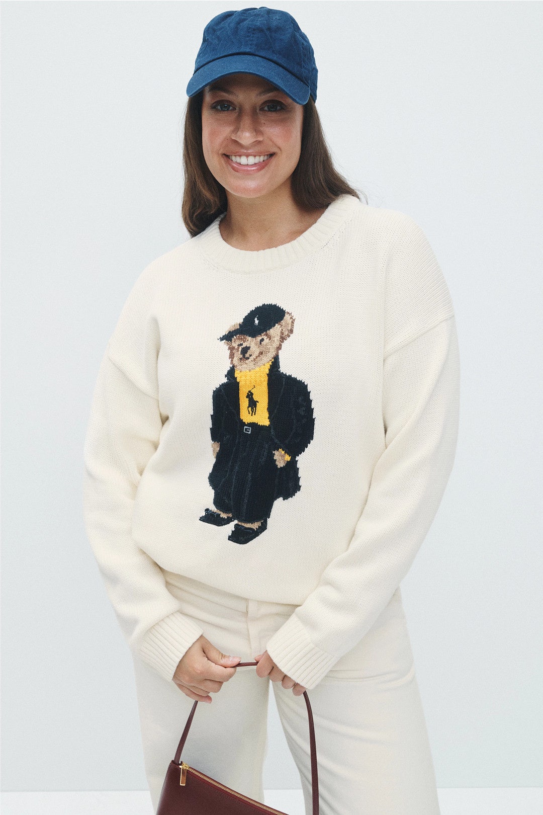 Cotton Bear Long Sleeve Crew Neck Pullover by Polo Ralph Lauren 5