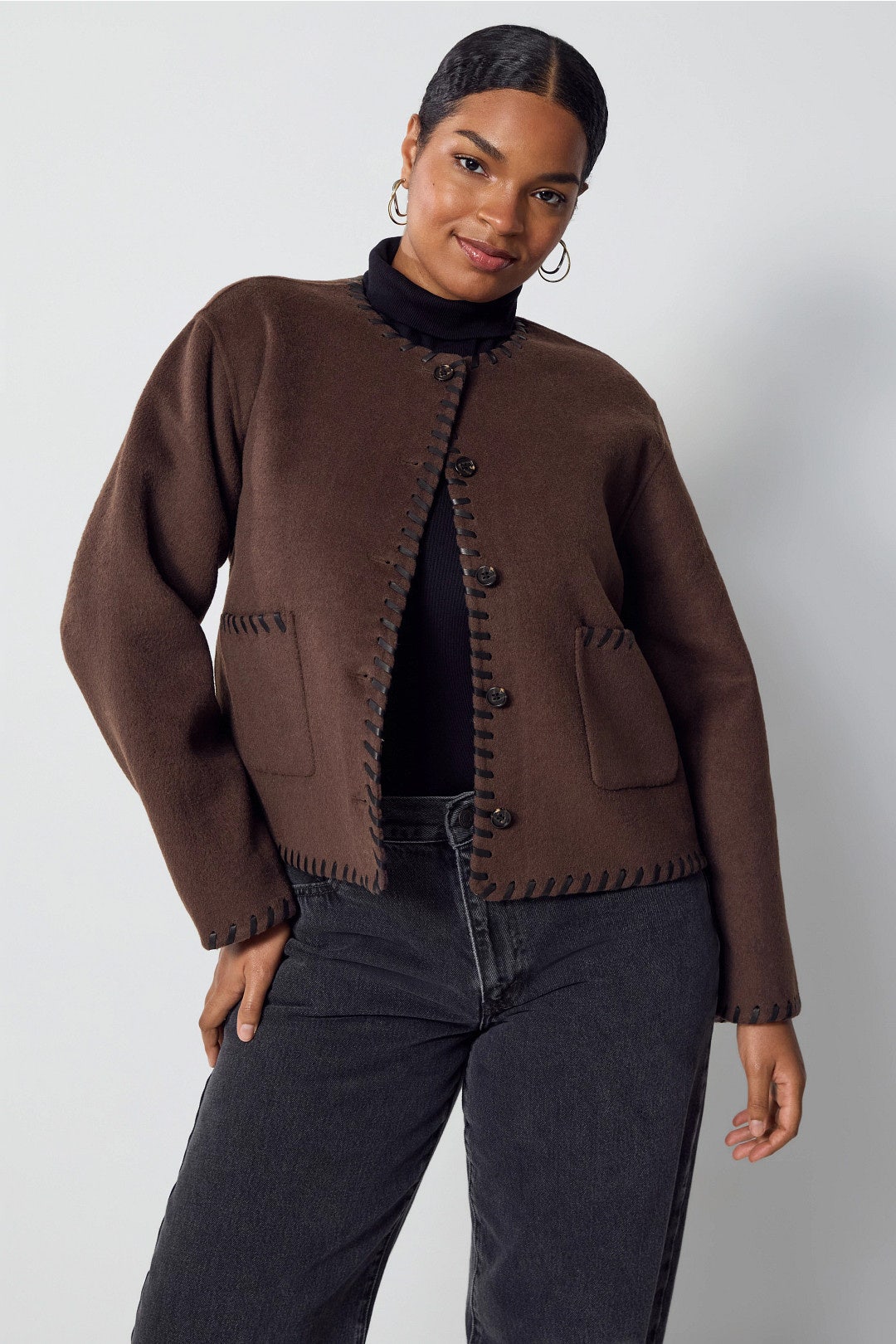 Melanie Button Down Jacket by Rails 5