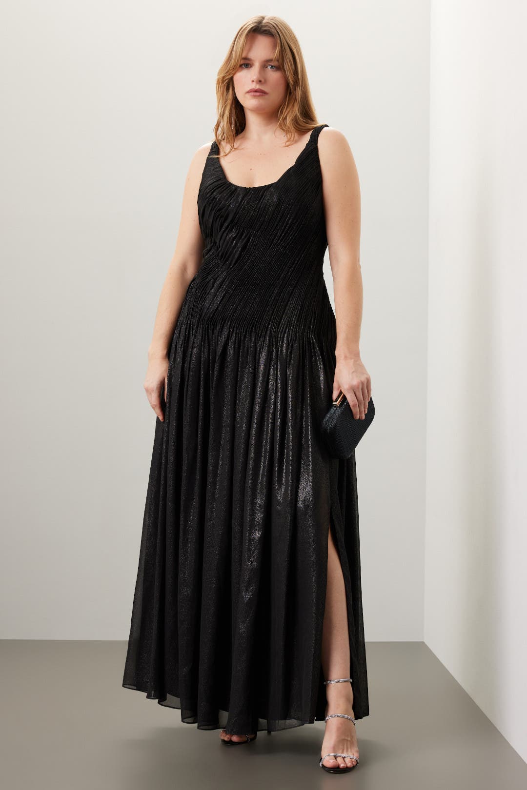Hand Draped Gown by Rene Ruiz Collection | Rent the Runway