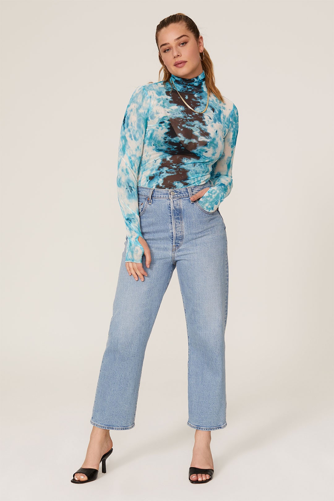 Zadie Mesh Top by AFRM 4