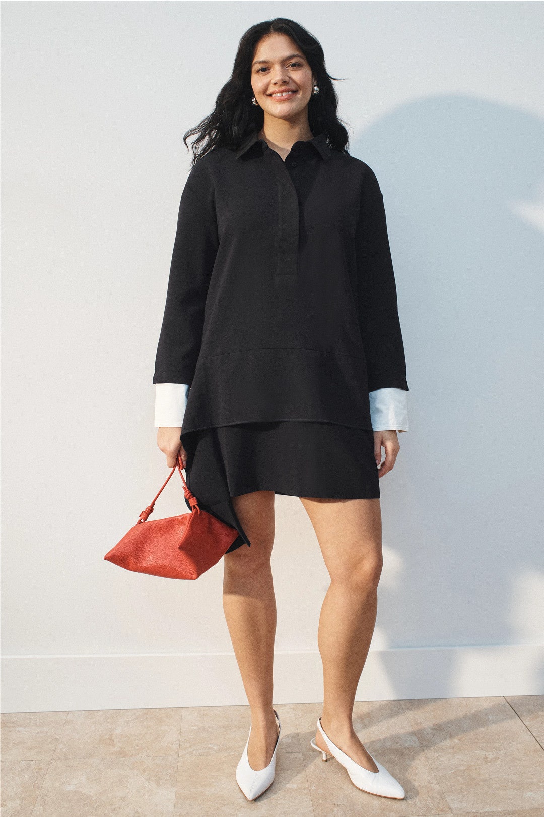 Reconstructed Mini Shirt Dress by PLAN C x RTR 5