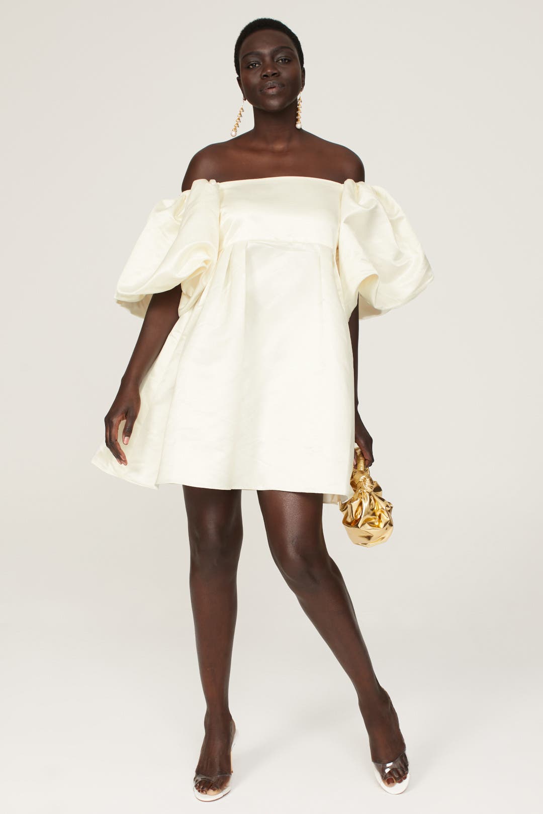 White Satin Mini Dress by Peter Som x RTR | Rent the Runway