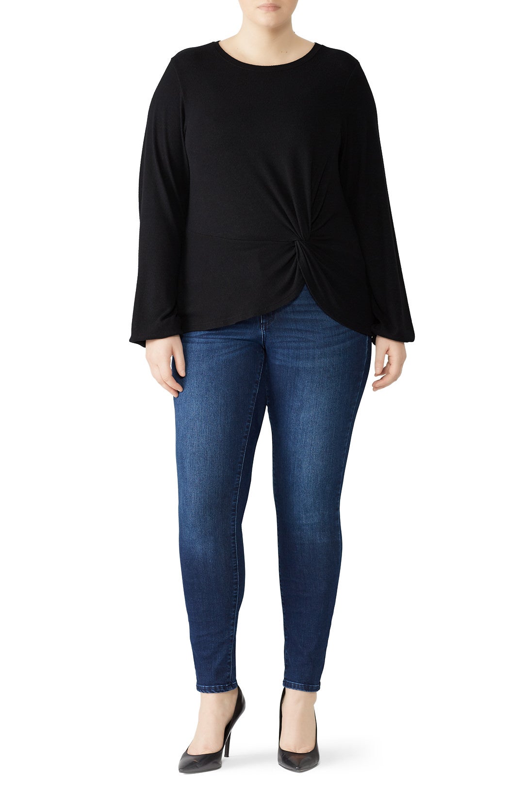 Sierra Side Knot Top by B Collection by Bobeau 4