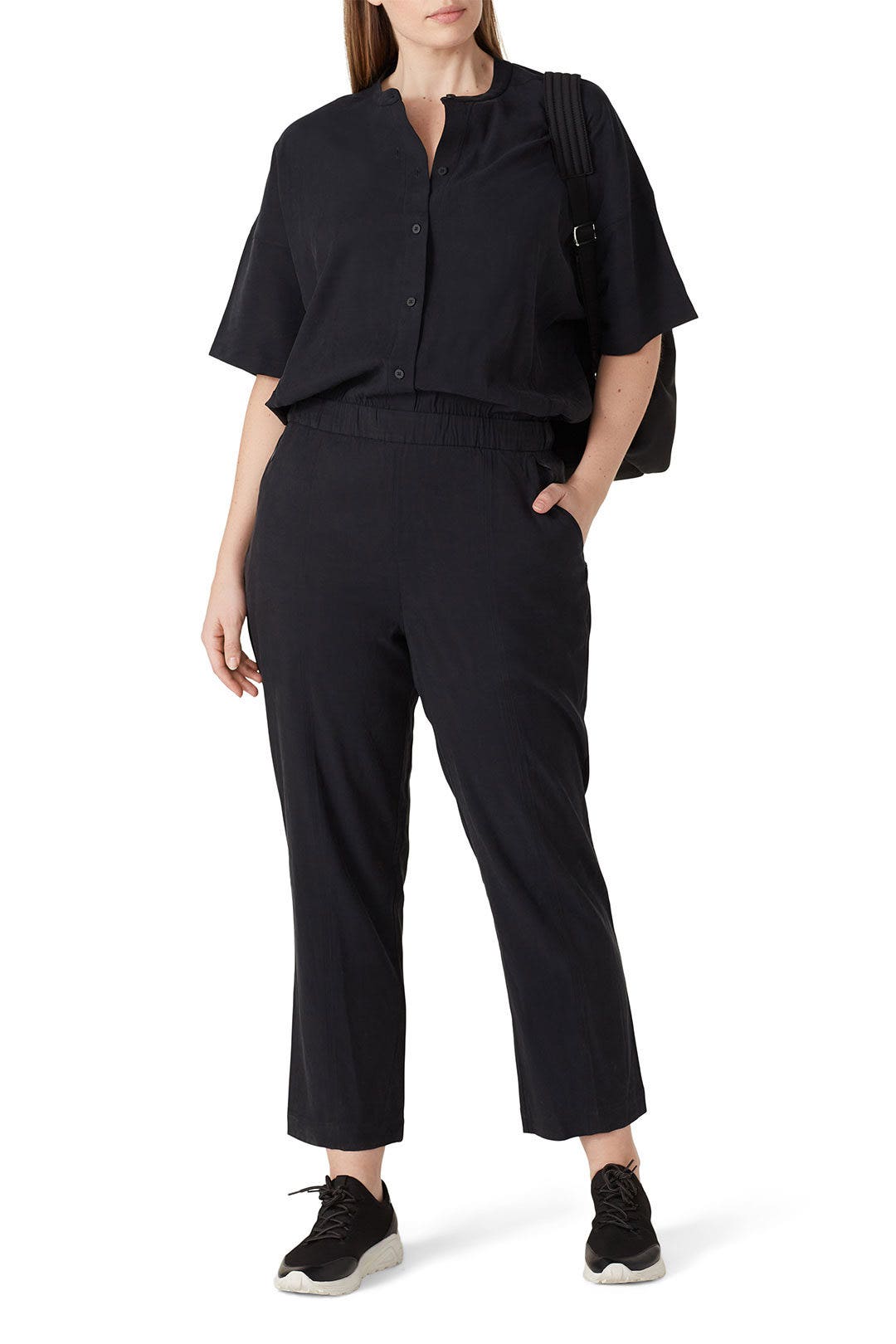 Black Perfectly Poised Jumpsuit by Lululemon 5