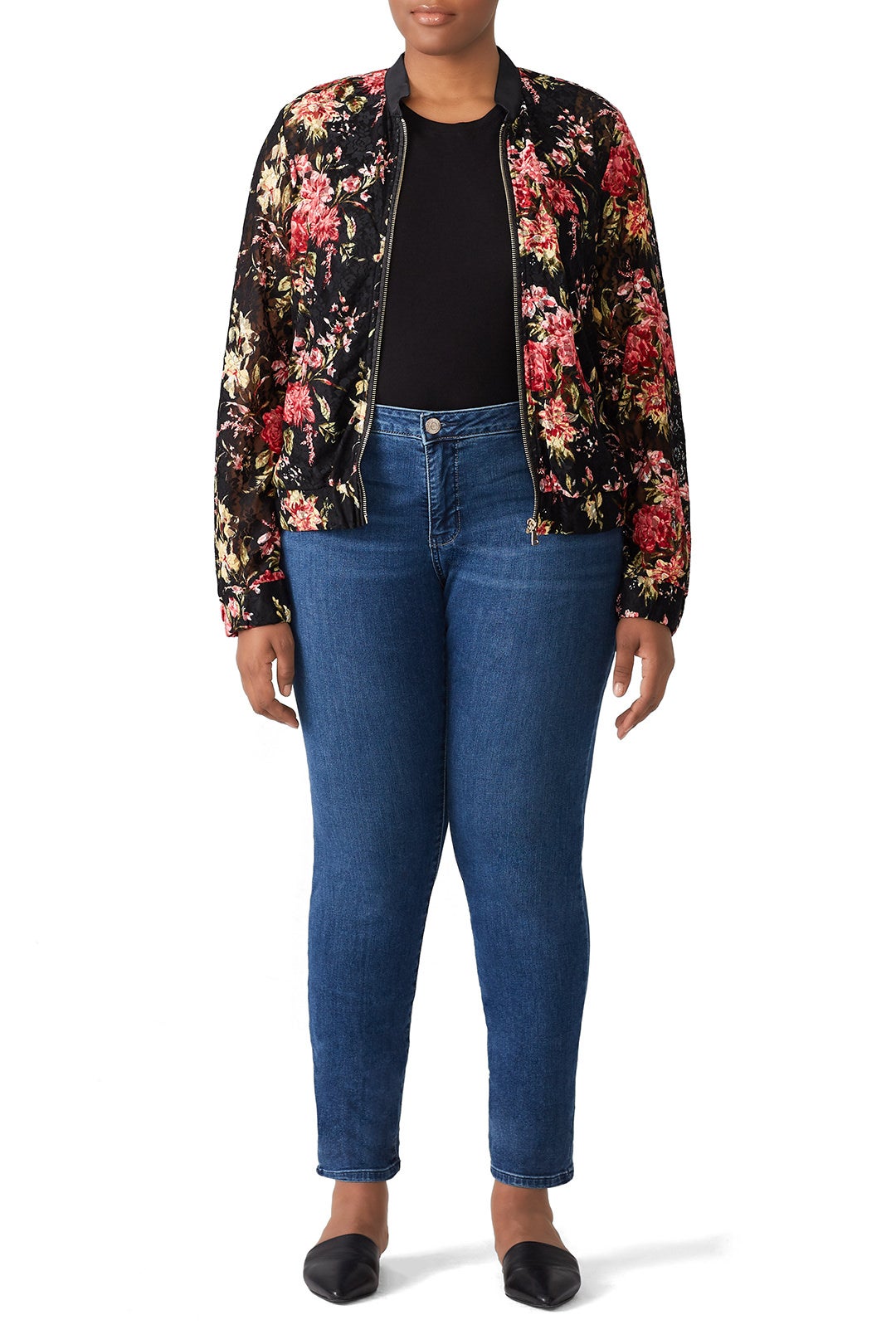 Lace Reesa Bomber Jacket by Rino & Pelle 4