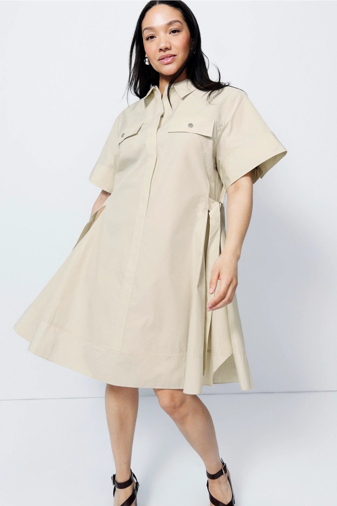 Short Sleeve Shirt Dress by 3.1 Phillip Lim 4