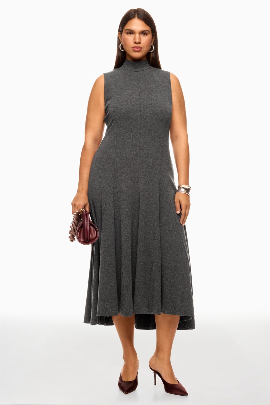 Sleeveless Mock Neck Knit Dress by Peter Som x RTR 5