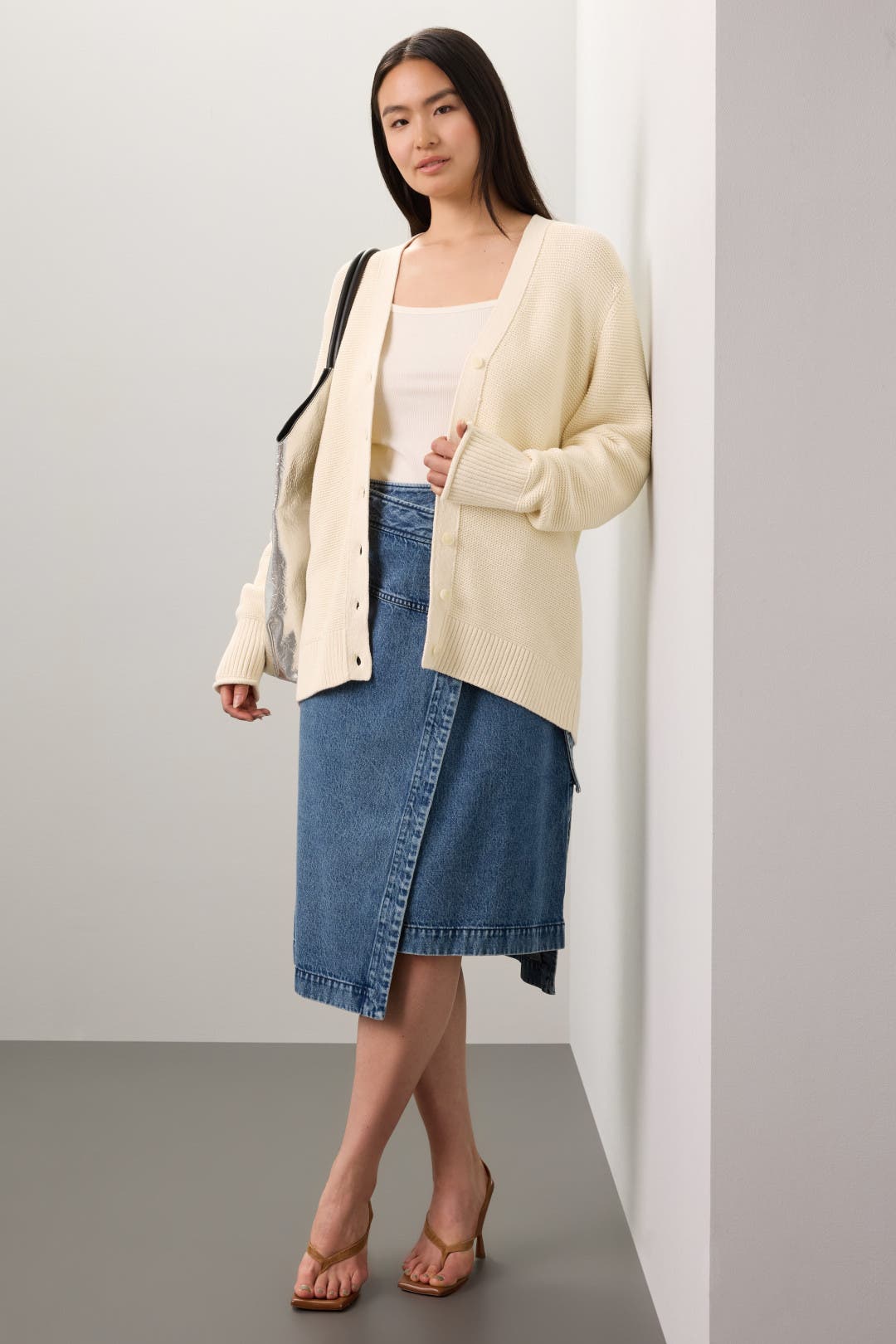 Long Line Beach Cardigan by TOCCIN X RTR | Rent the Runway