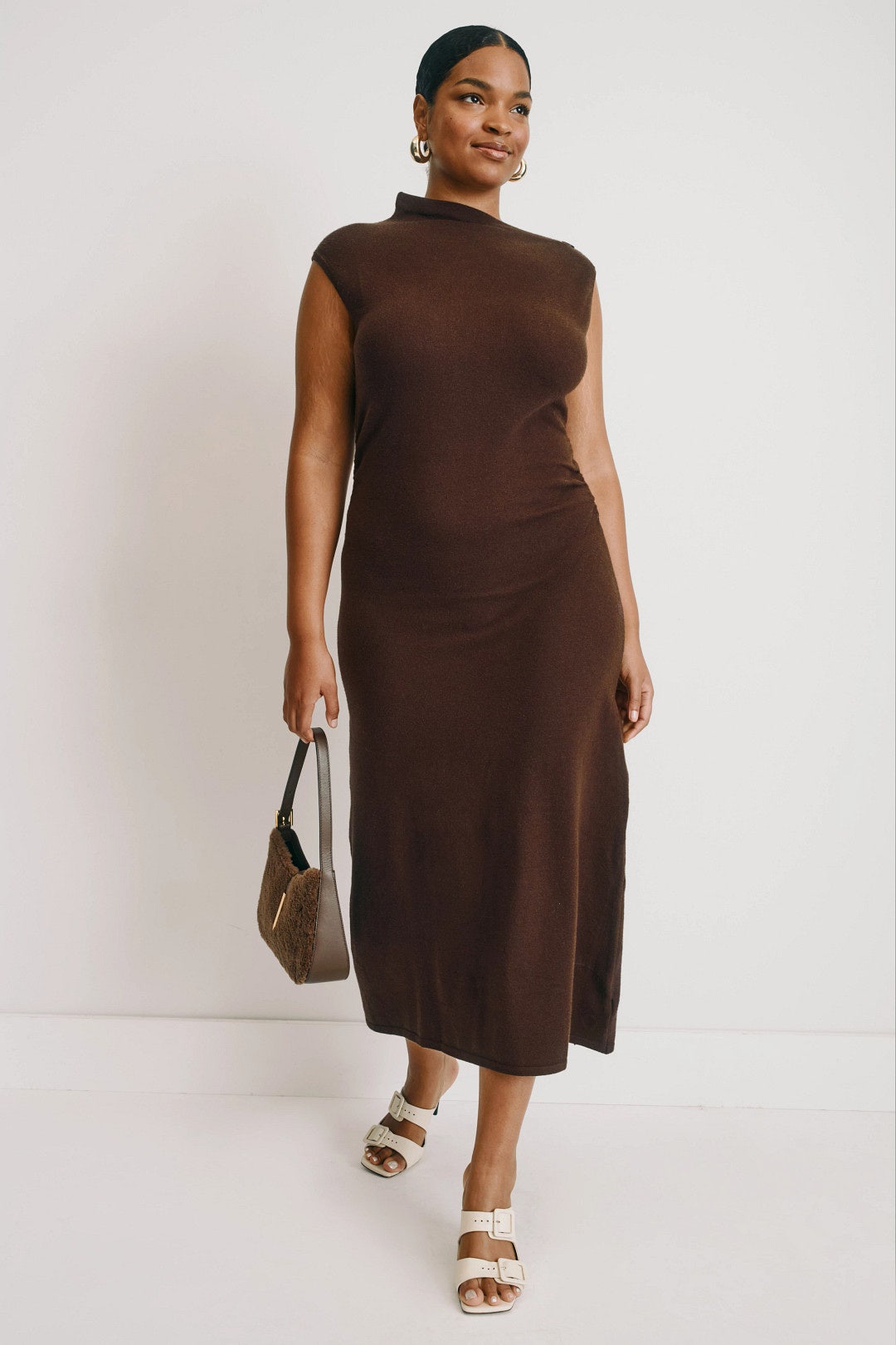 Abel Sleeveless Asymmetric-Neck Dress by Modern Citizen 5
