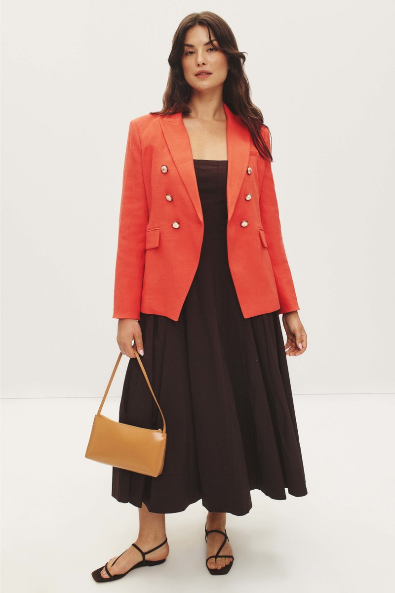 Salmon Miller Dickey Jacket by Veronica Beard - Photo 5