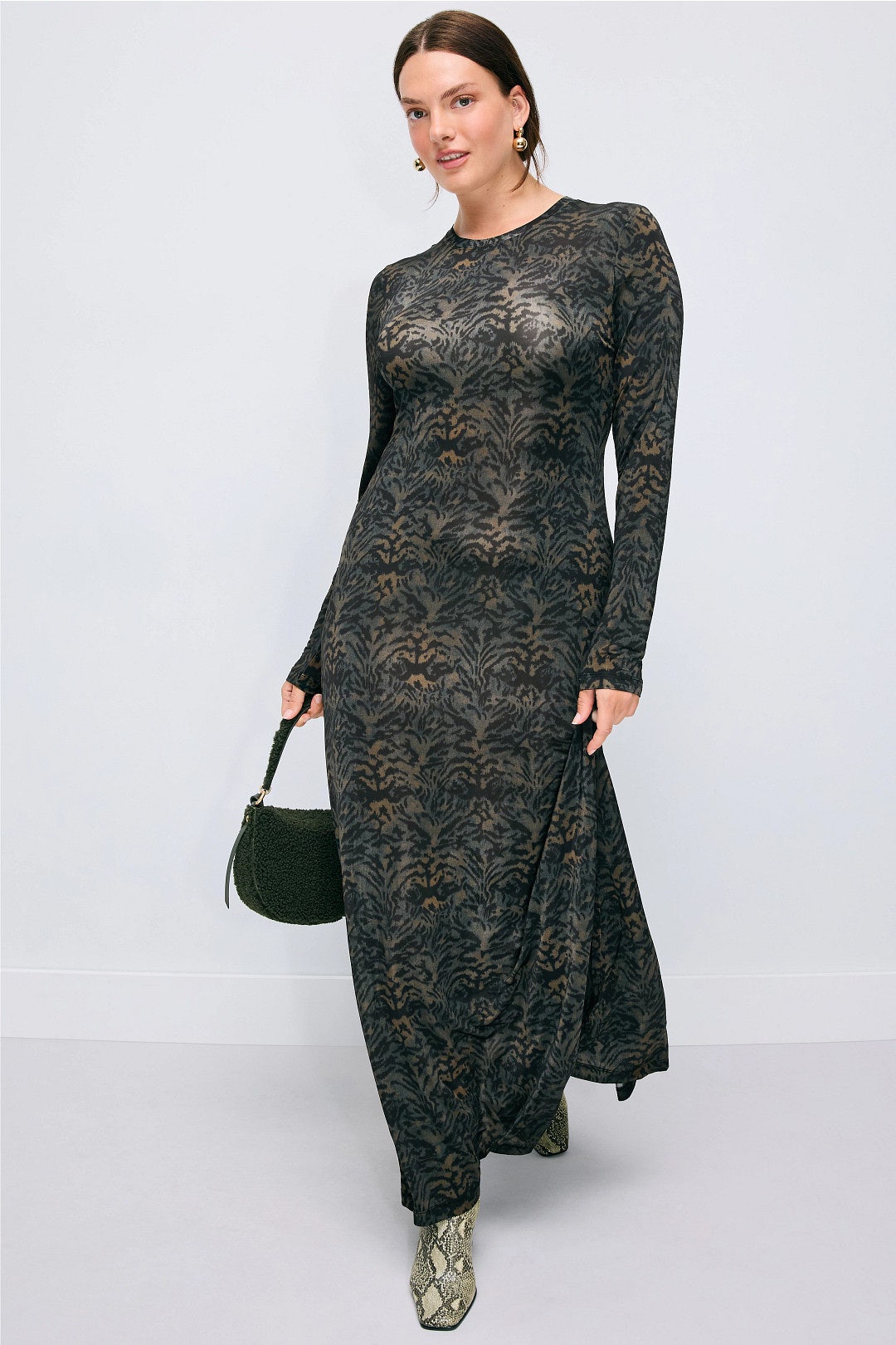 Amari Jersey Long Sleeve Dress by Ulla Johnson 5