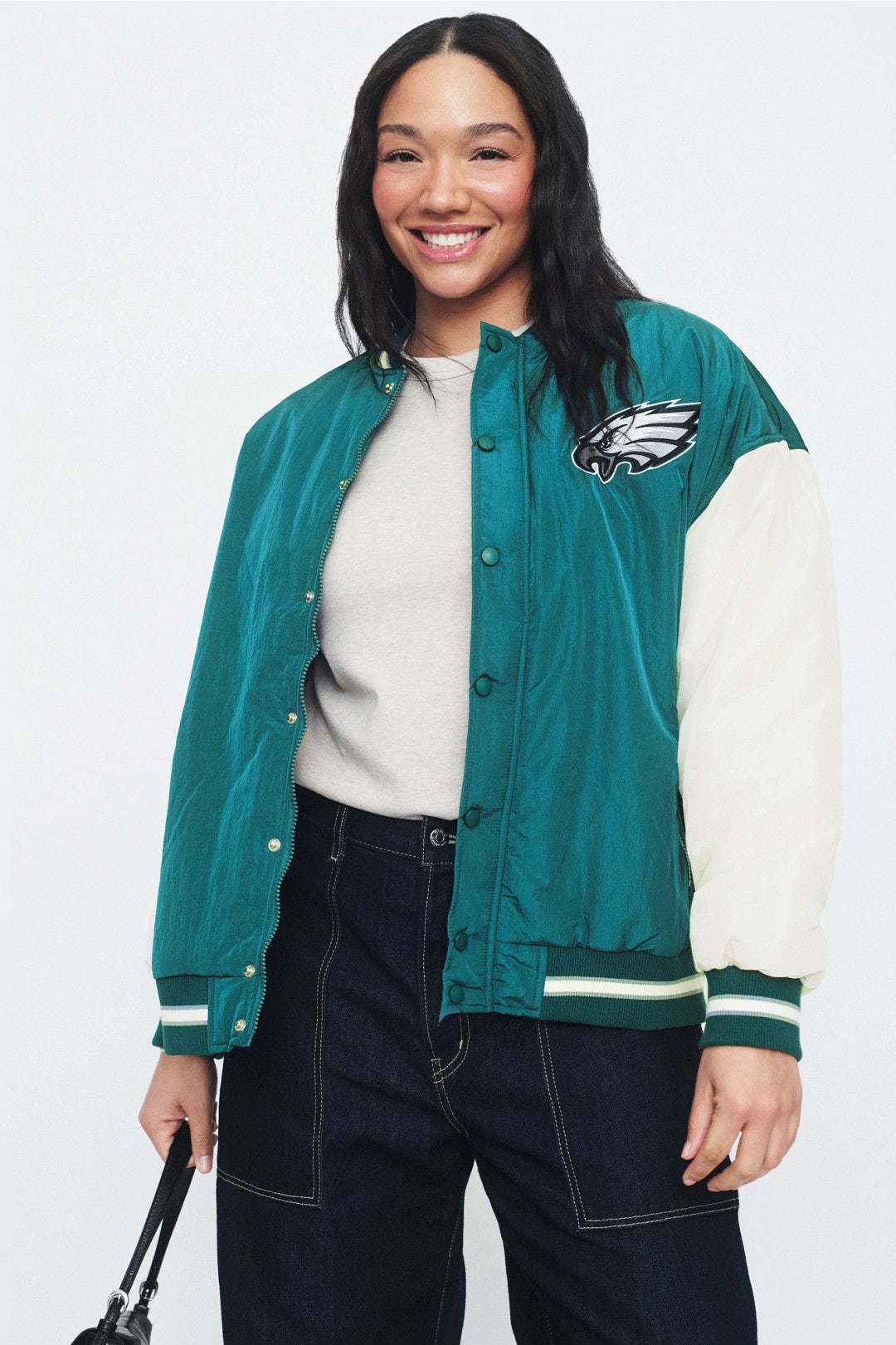 Eagles Bomber Jacket by Terez 5