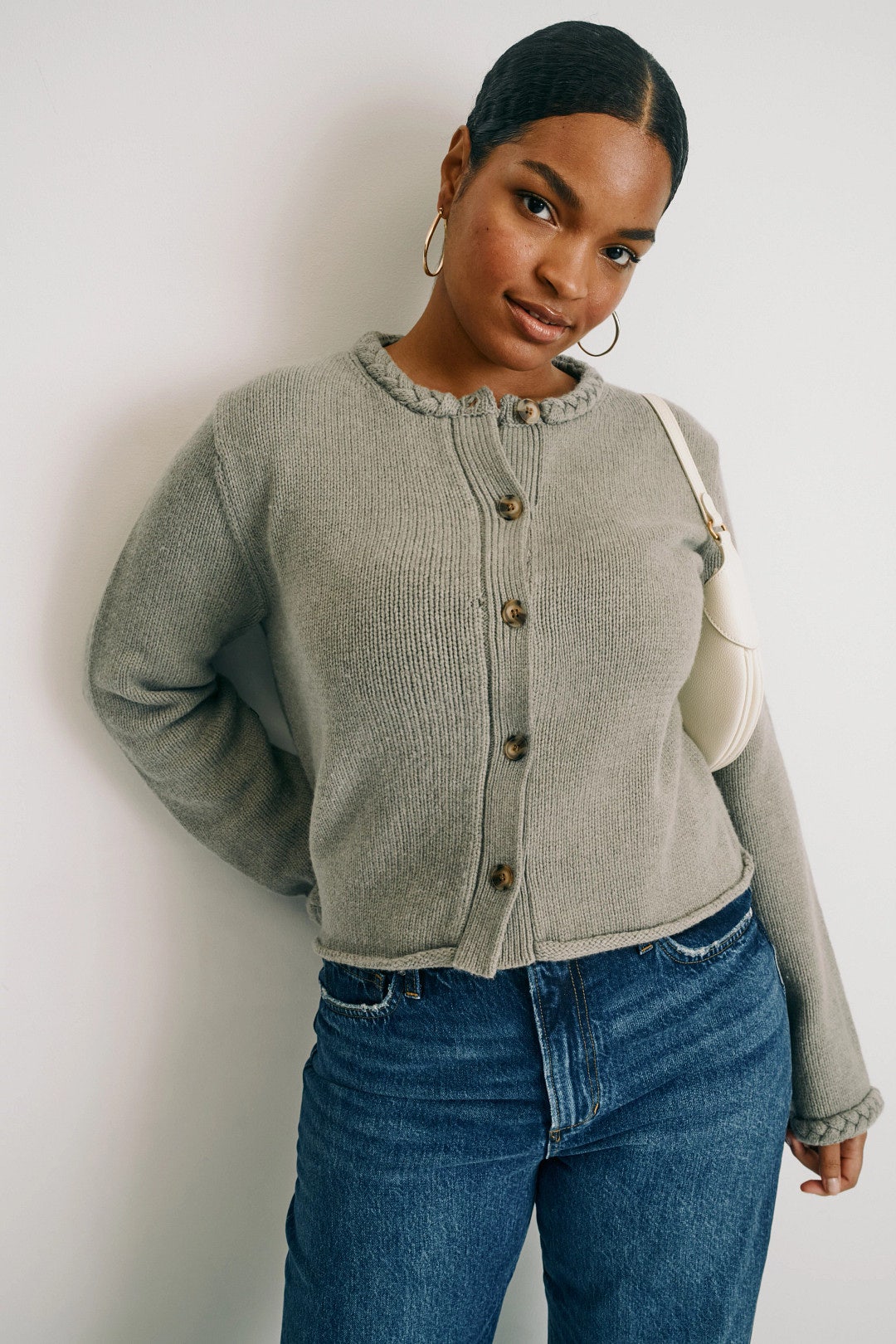 Doris Braided Cardigan by Ciao Lucia 5