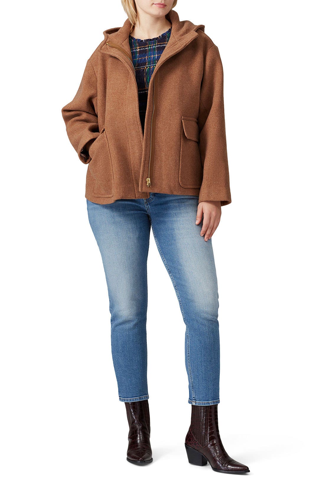 Camel Sonia Stadium Jacket by J.Crew 5