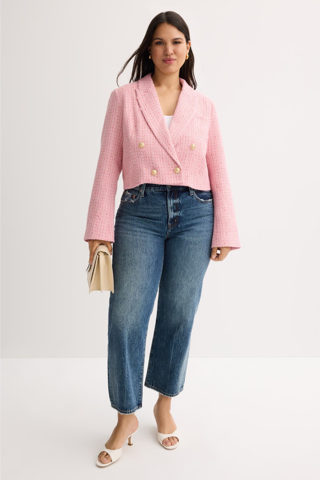 新品未使用DEREK LAM 10 CRASBYデリクラム/ツイードジャケット Button Up Shacket by Derek Lam 10 Crosby x RTR | Rent the Runway