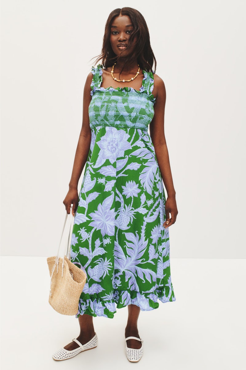 Tropical Swing Green Midi Dress by FARM Rio - Photo 5