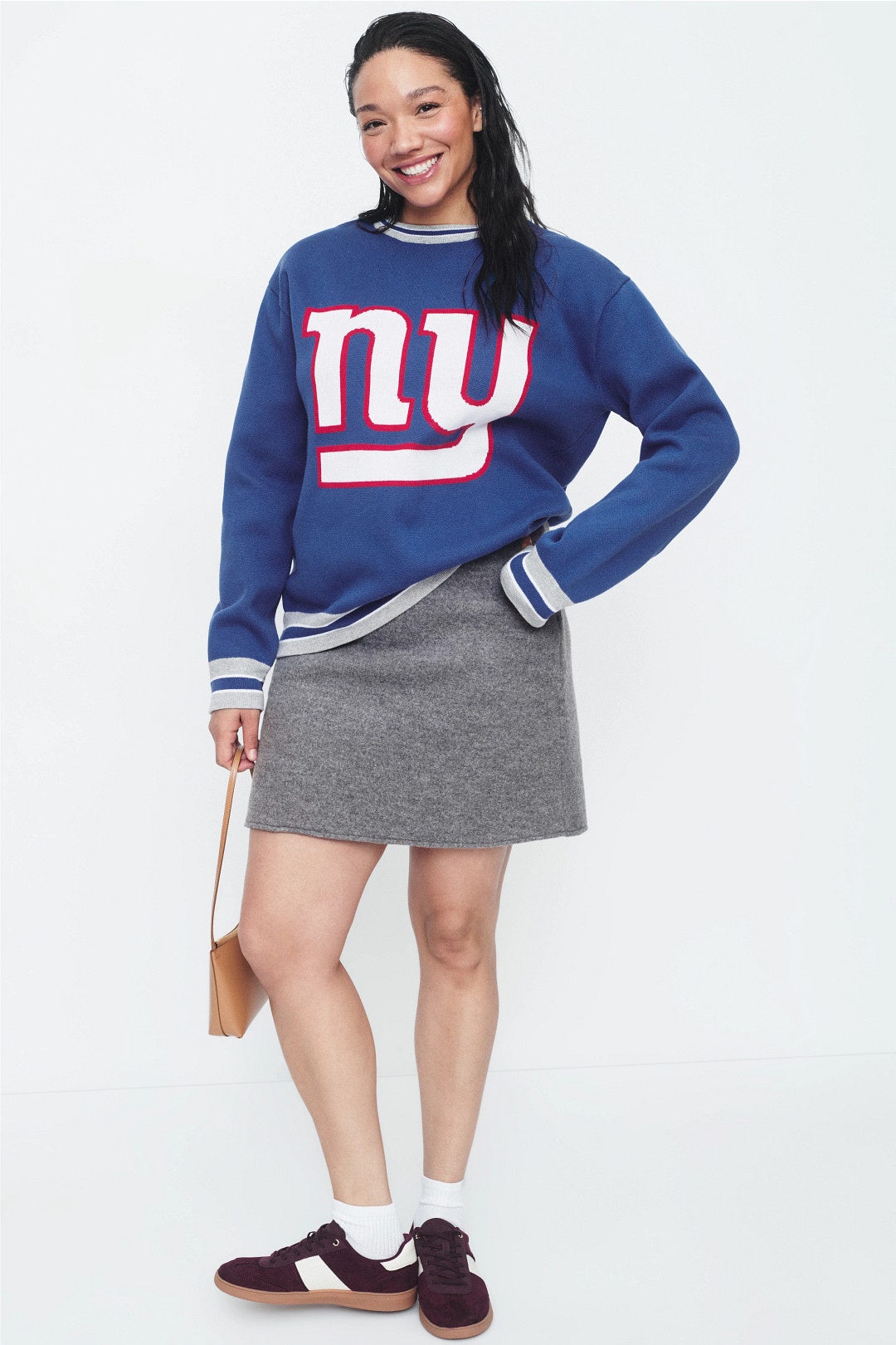 Giants Crew Neck Sweater by Terez 5