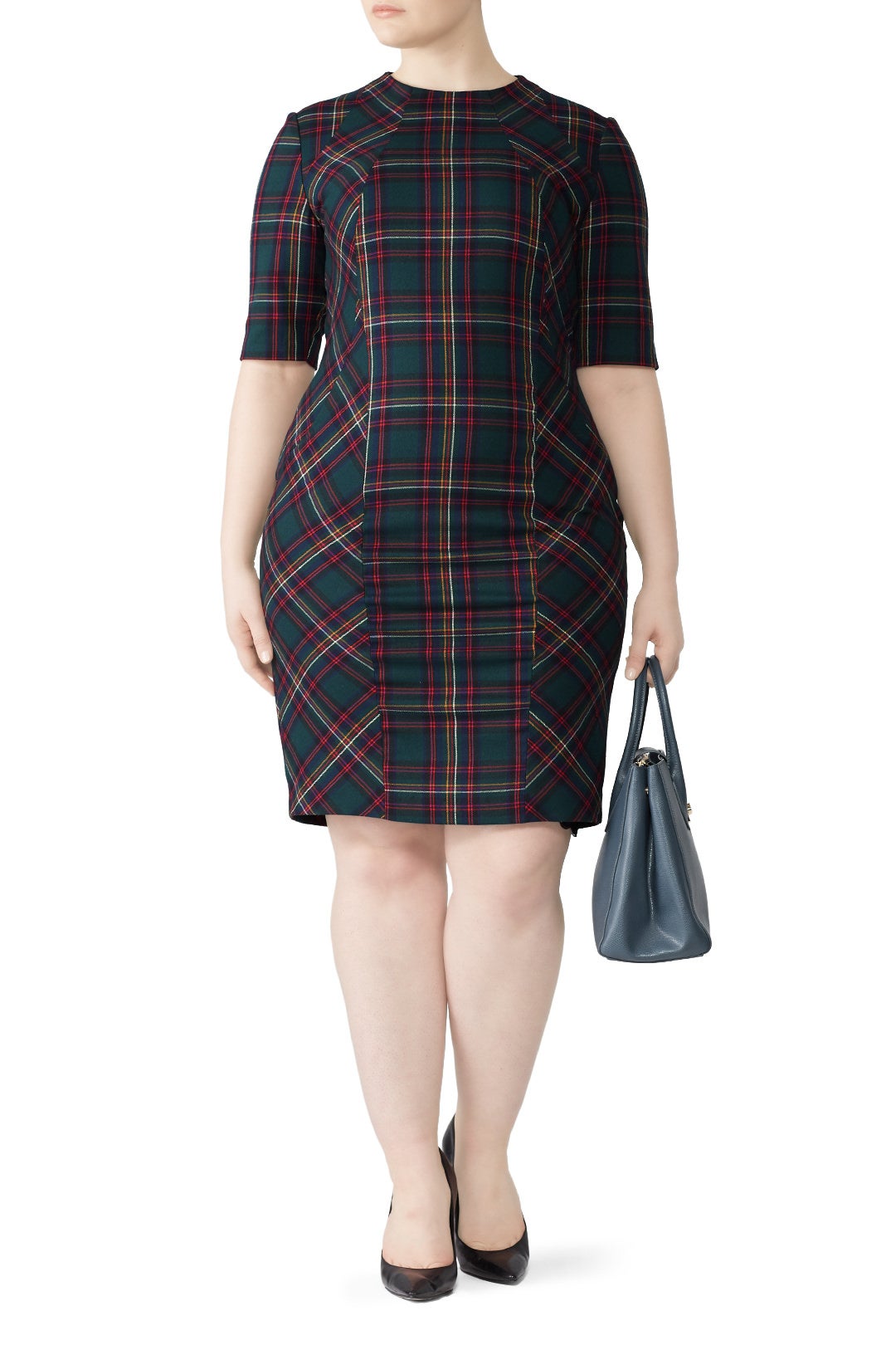 Plaid Aperitif Dress by Trina Turk 4