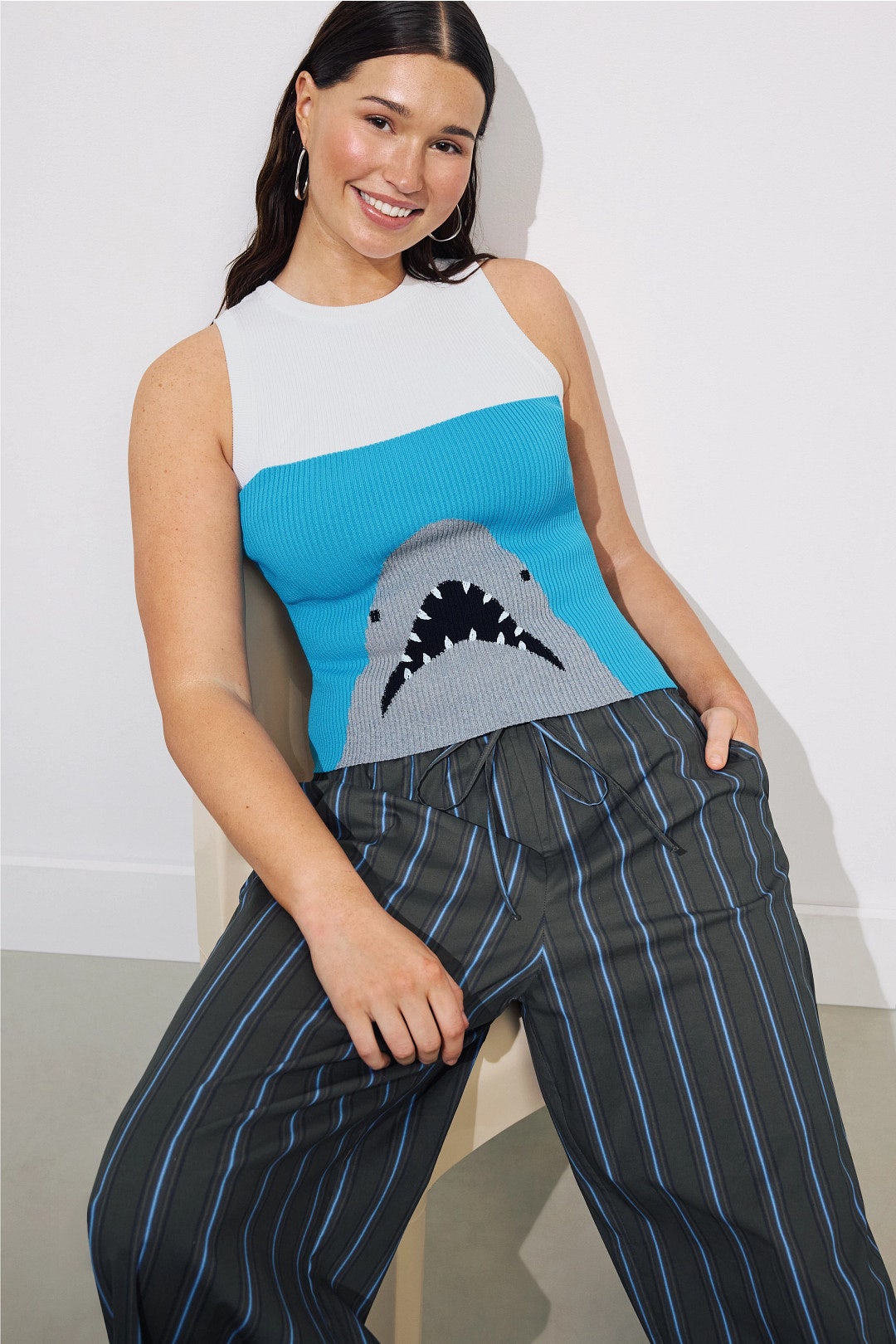Malia Shark Tank Top by Staud 4