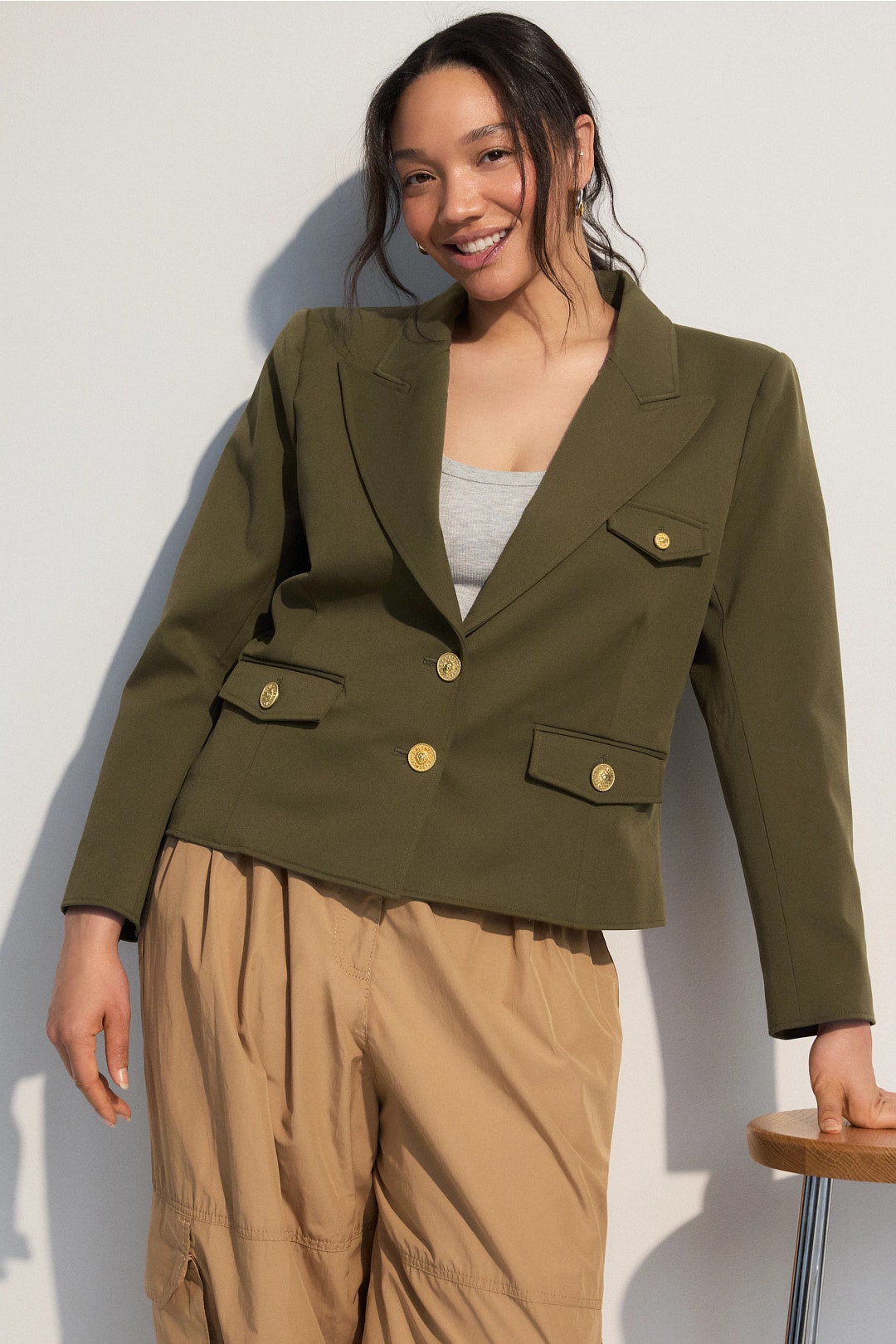 Wylla Structured Blazer by L'agence 4