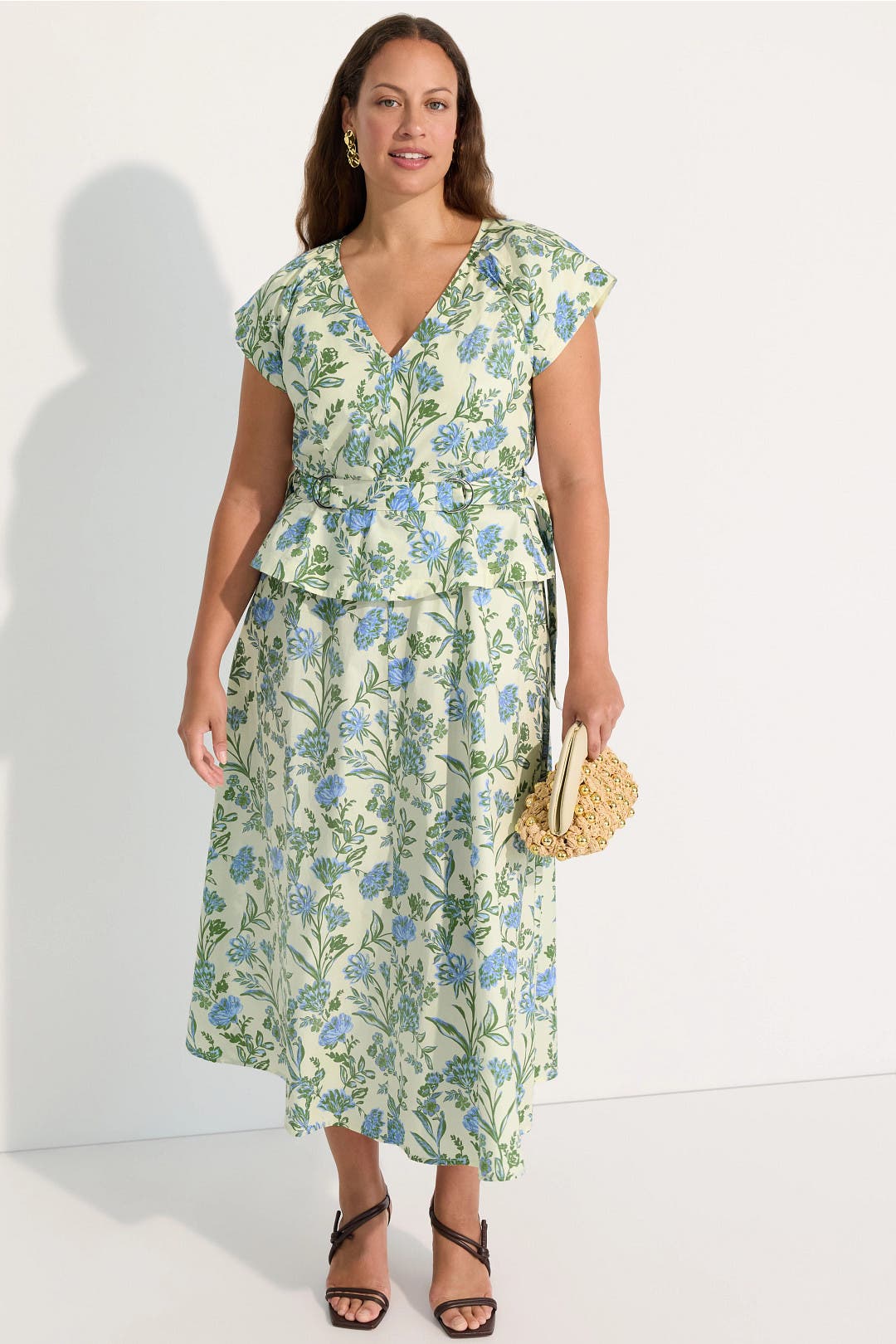 Peplum Detail Dress by Derek Lam 10 Crosby x RTR | Rent the Runway